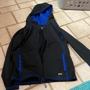 Athletic zip up sweatshirt